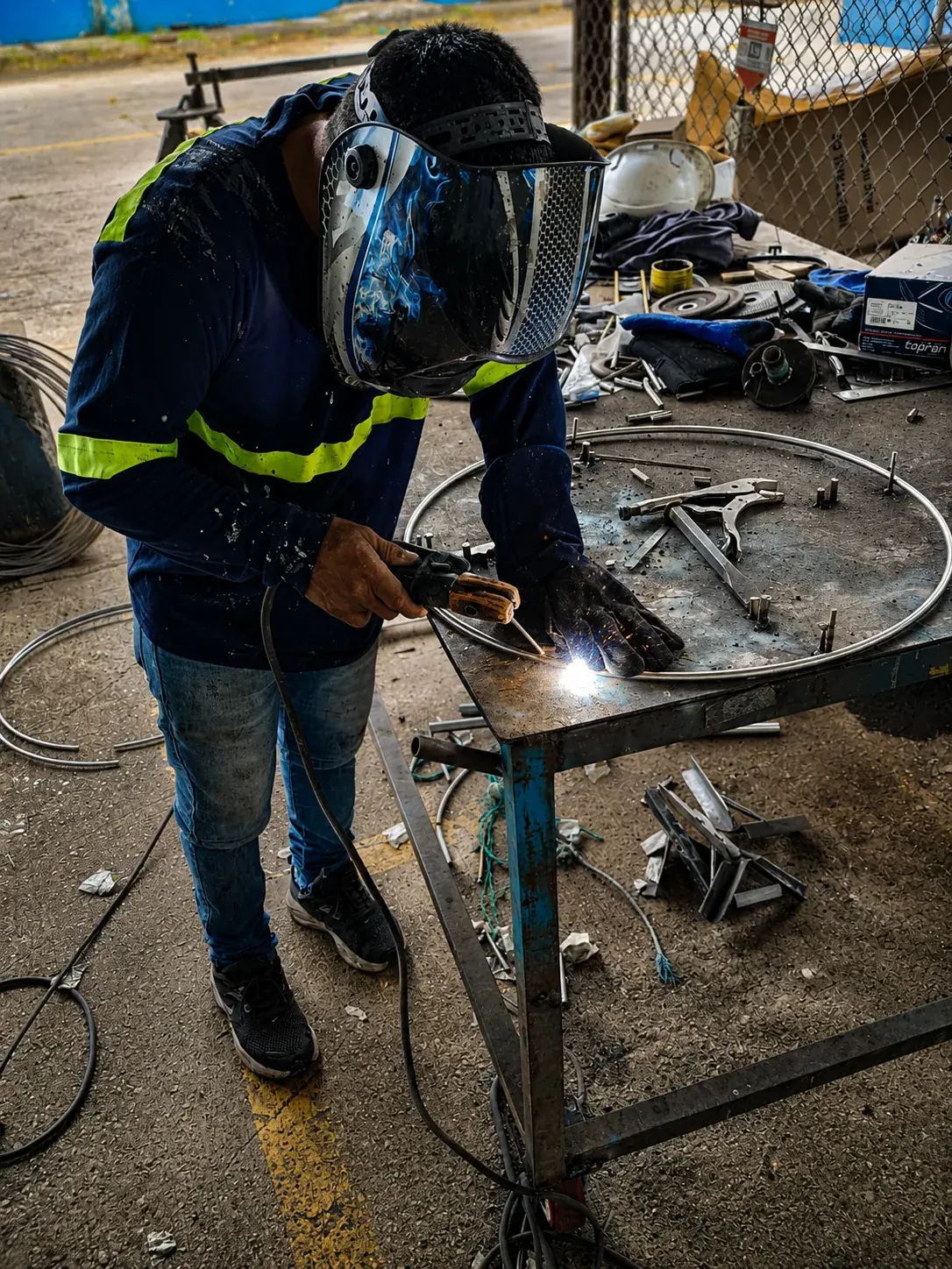Soldadura bajo procedimiento calificado